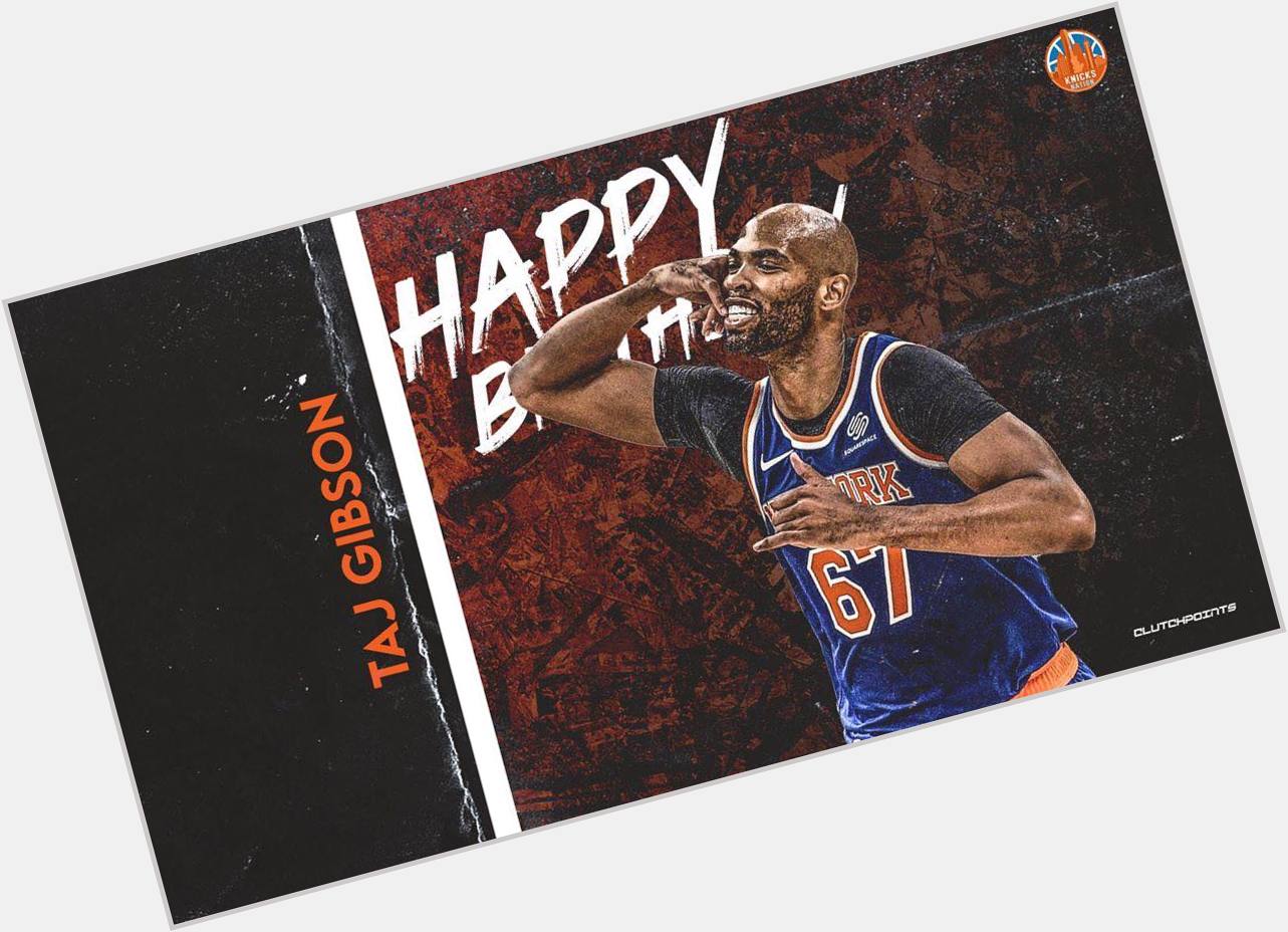 Join Knicks Nation in wishing Taj Gibson a happy 35th birthday!  
