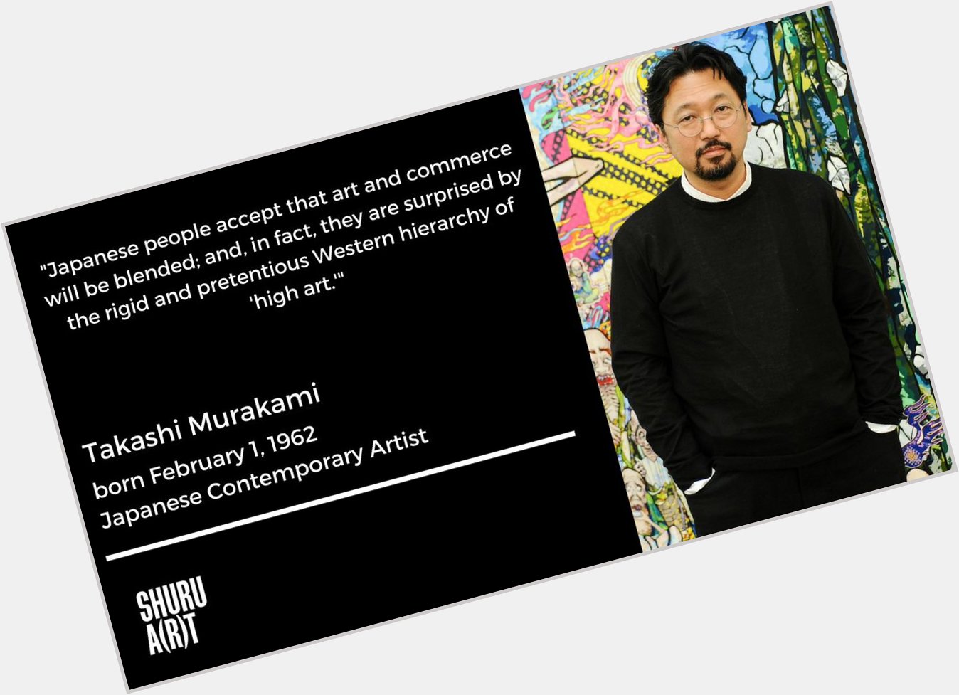 Happy Birthday, Takashi Murakami! 