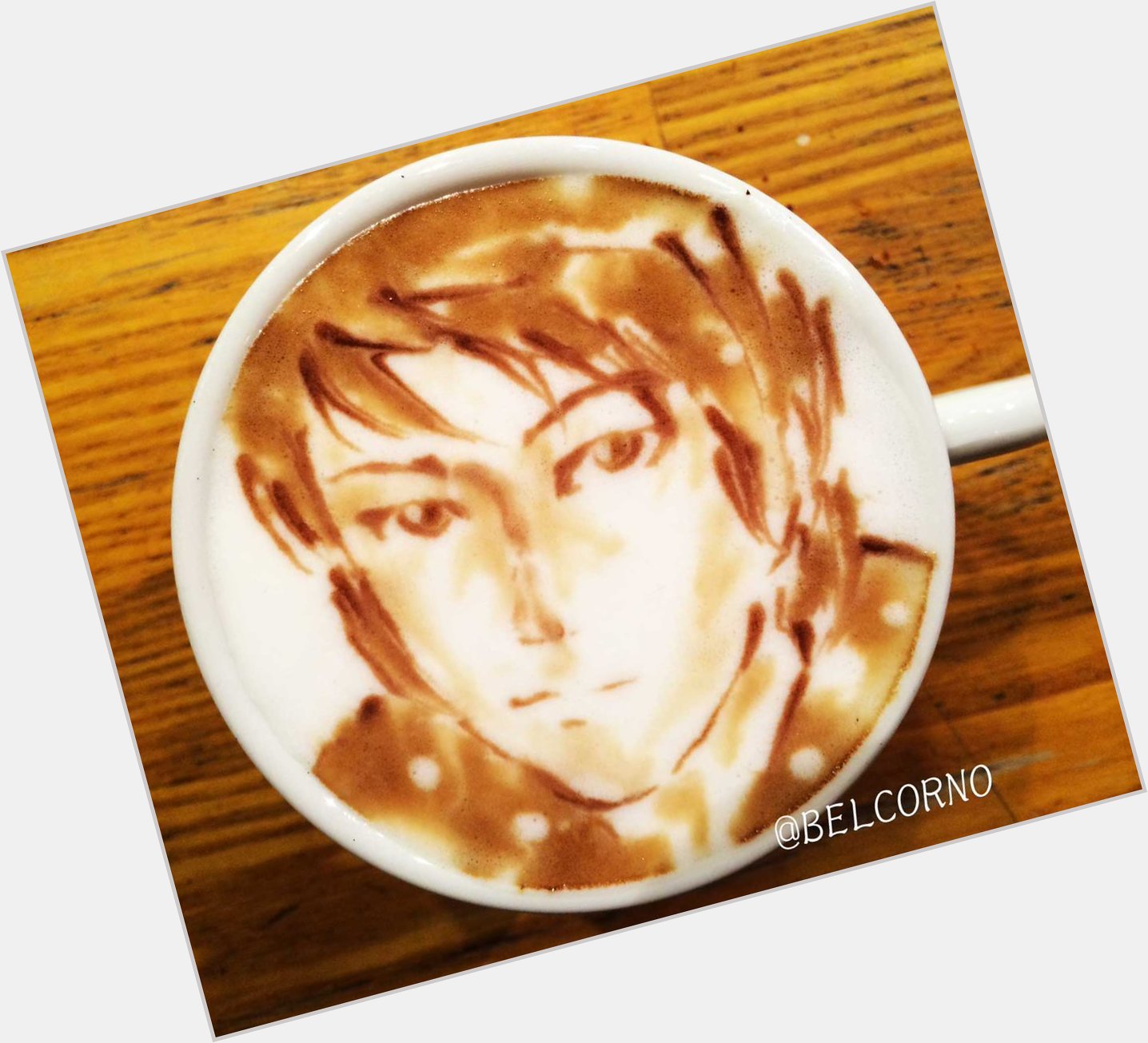              LatteArt Takehito Koyasu           Happy Birthday!  
