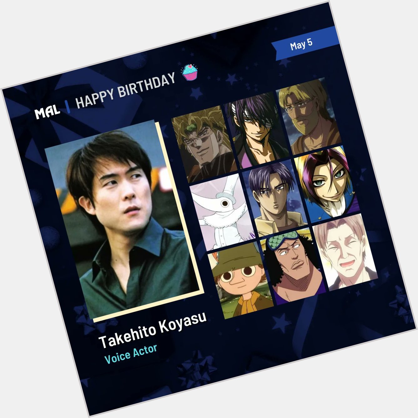 Happy Birthday to Takehito Koyasu! Full profile:  