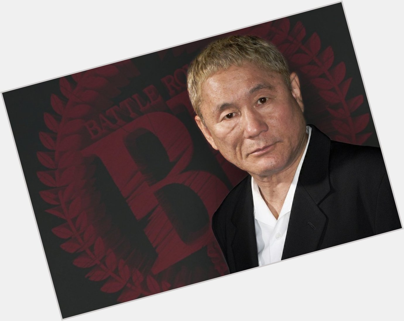  Takeshi Kitano is 74 today. Happy Birthday! Thanks for giving the world  Battle Royale! 