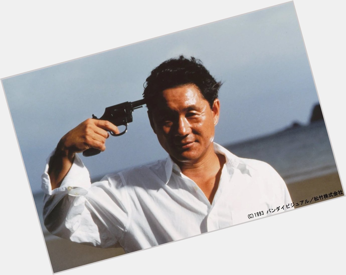 Sonatine, dir: Takeshi Kitano. 1993.

Happy Birthday, Beat Takeshi. 