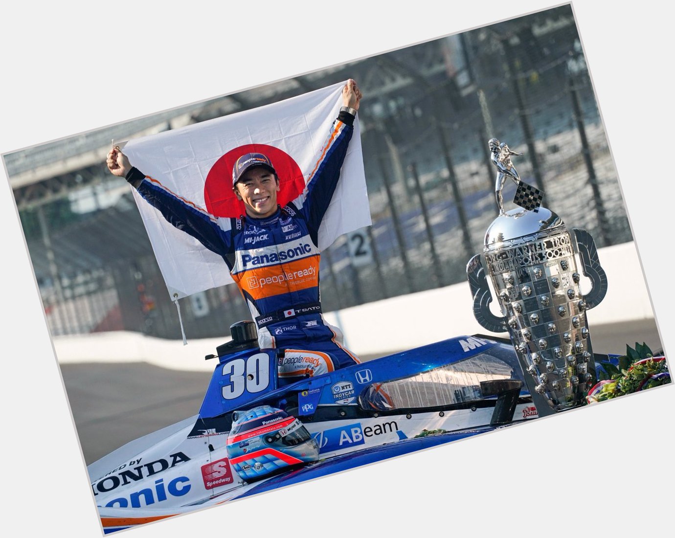 Happy birthday to 2 time Indy 500 winner Takuma Sato! 