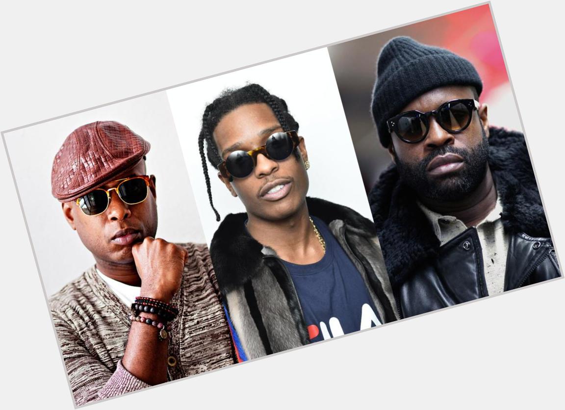 3 of the best in the game, 1 birthday. Happy born day to Talib Kweli, A$AP Rocky, and Black Thought! 