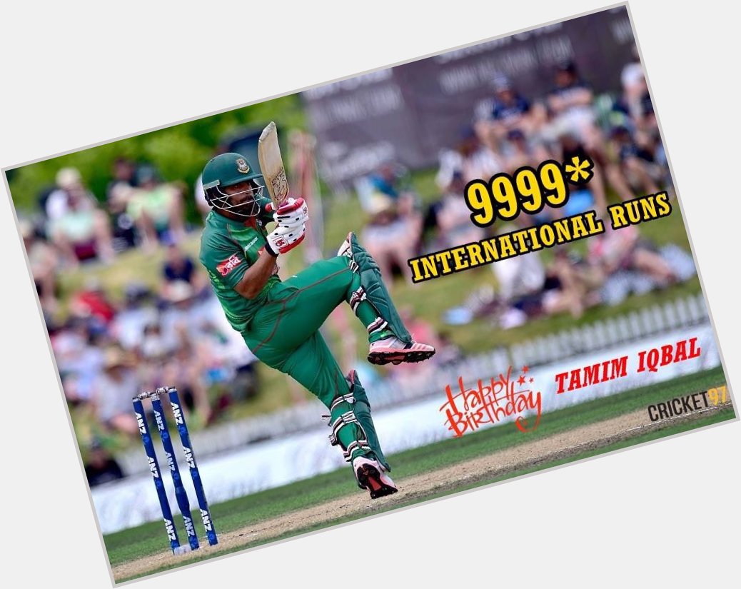Happy 28th Birthday Tamim Iqbal. Undoubtedly the best opener of all time of our country. 