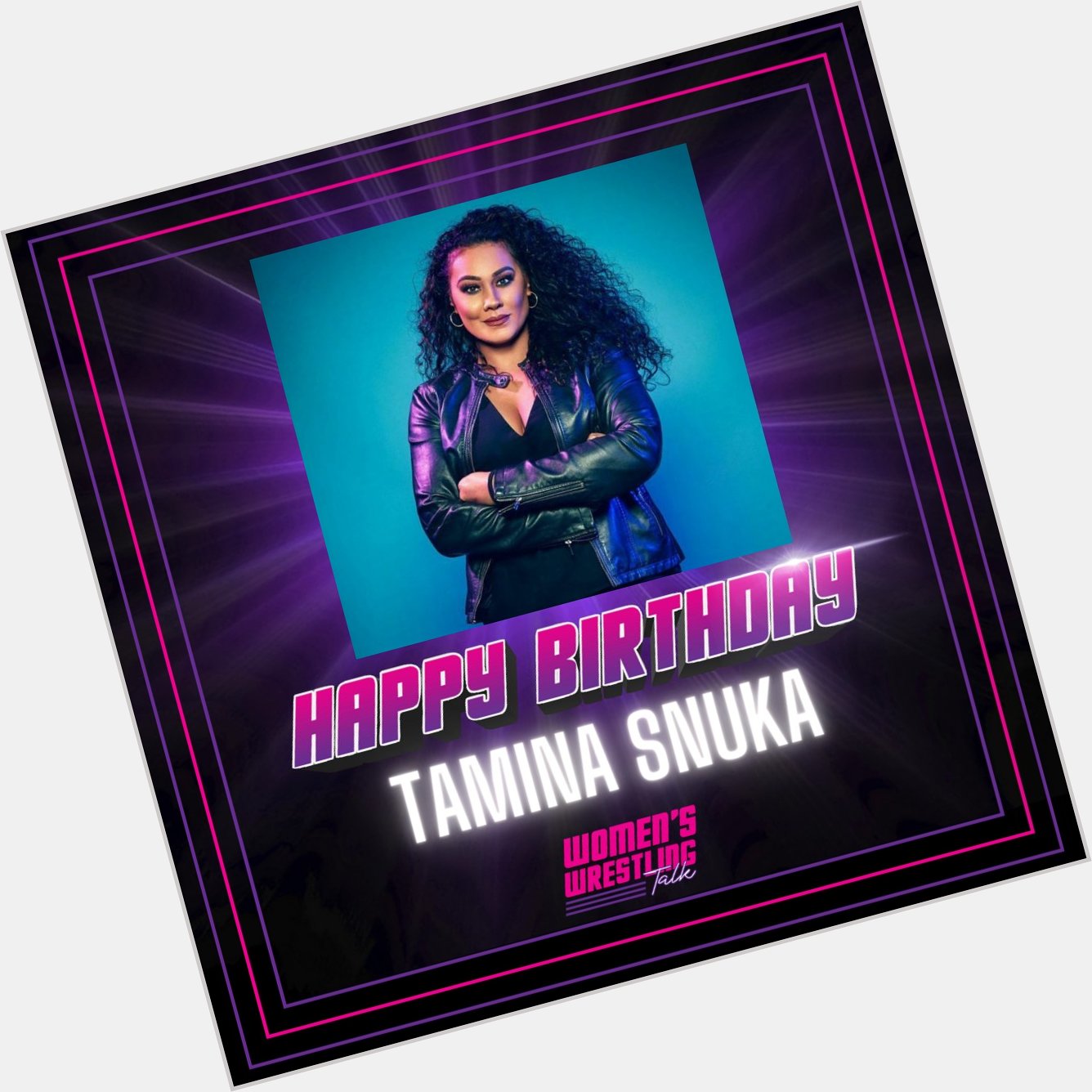 Happy birthday to the gorgeous Tamina Snuka, we hope you have a wonderful day!    