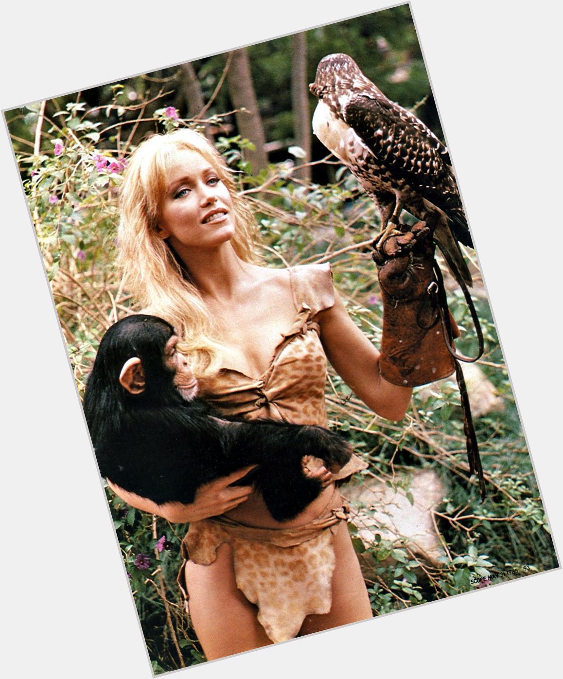 Happy birthday to Tanya Roberts, star of SHEENA, THE BEASTMASTER, TOURIST TRAP, A VIEW TO A KILL, and BODY SLAM! 