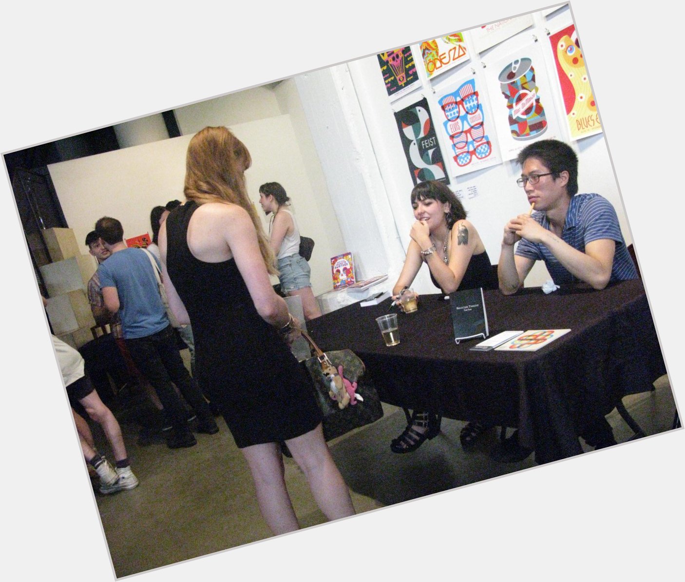  HAPPY BIRTHDAY TAO   here\s a pic i found of us doing a book signing somewhere a long time ago 