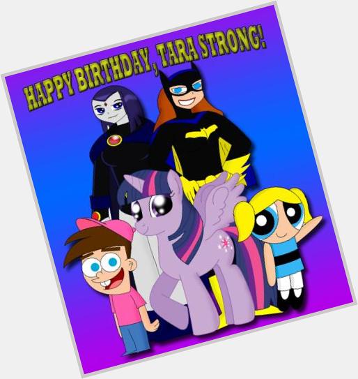  happy birthday to the beautiful and talented Tara strong. Huge fan live in Florida and hope 2 meet u1day 