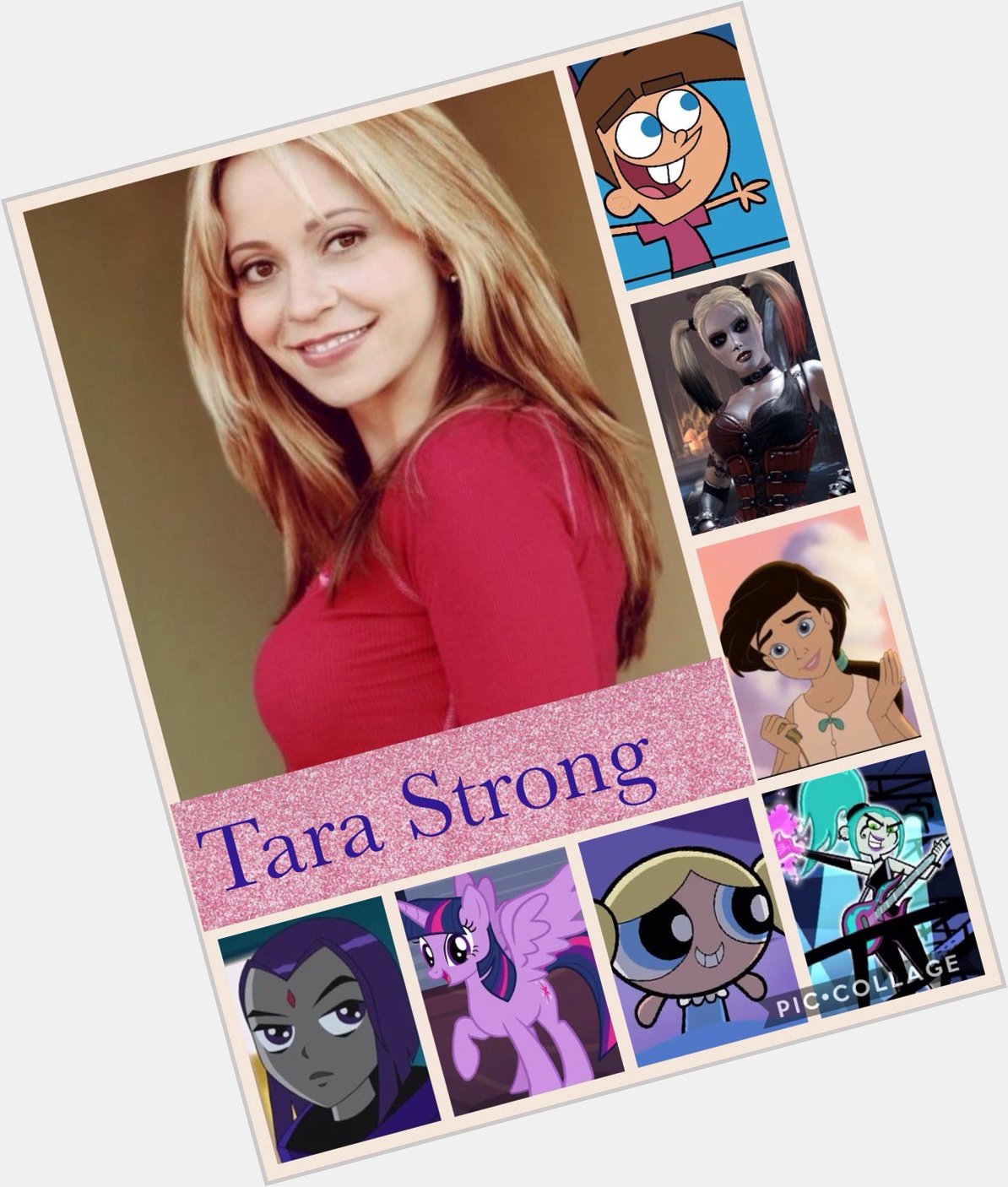 Happy Birthday Tara Strong!  Thank you for being Hardcore and have a magical day! 
