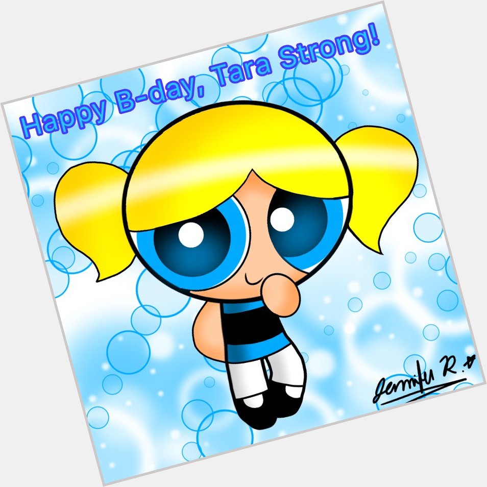  Happy B-Day, \"Bubbles\". ^^ 