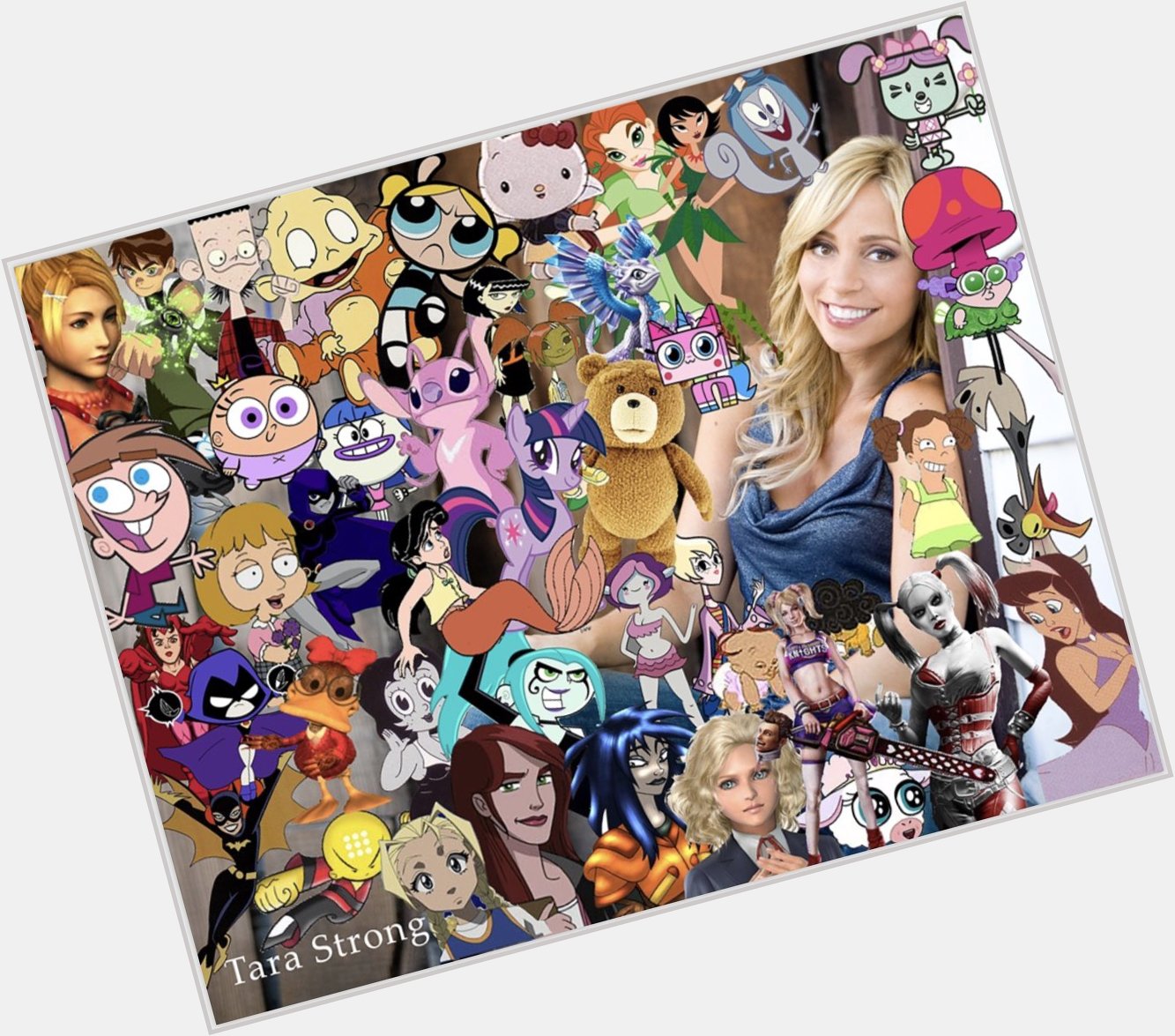 Happy Birthday to you, Tara Strong   . Greetings and send love from Vietnam   