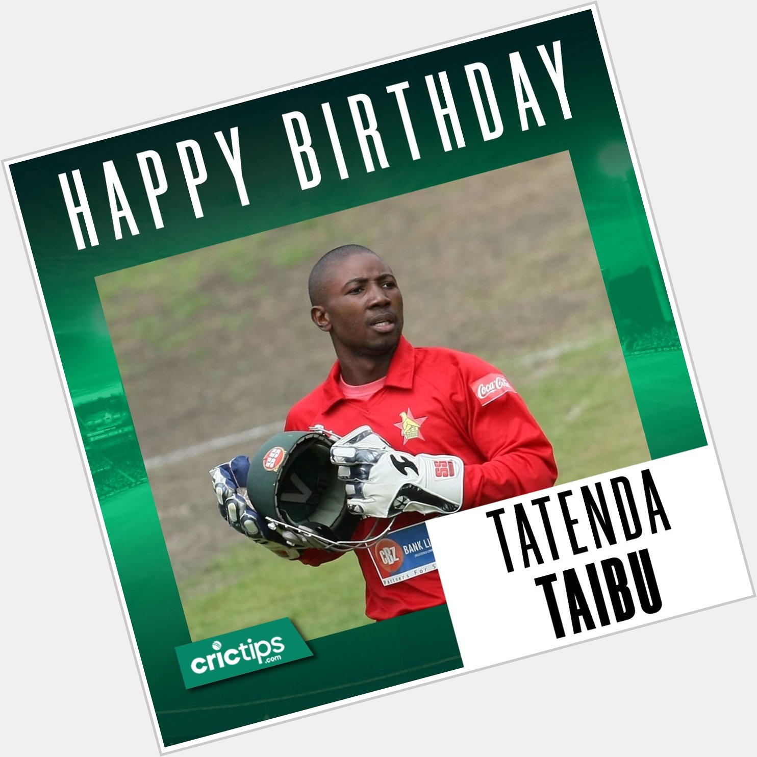 Wishing former Zimbabwe captain Tatenda Taibu a very happy birthday.    