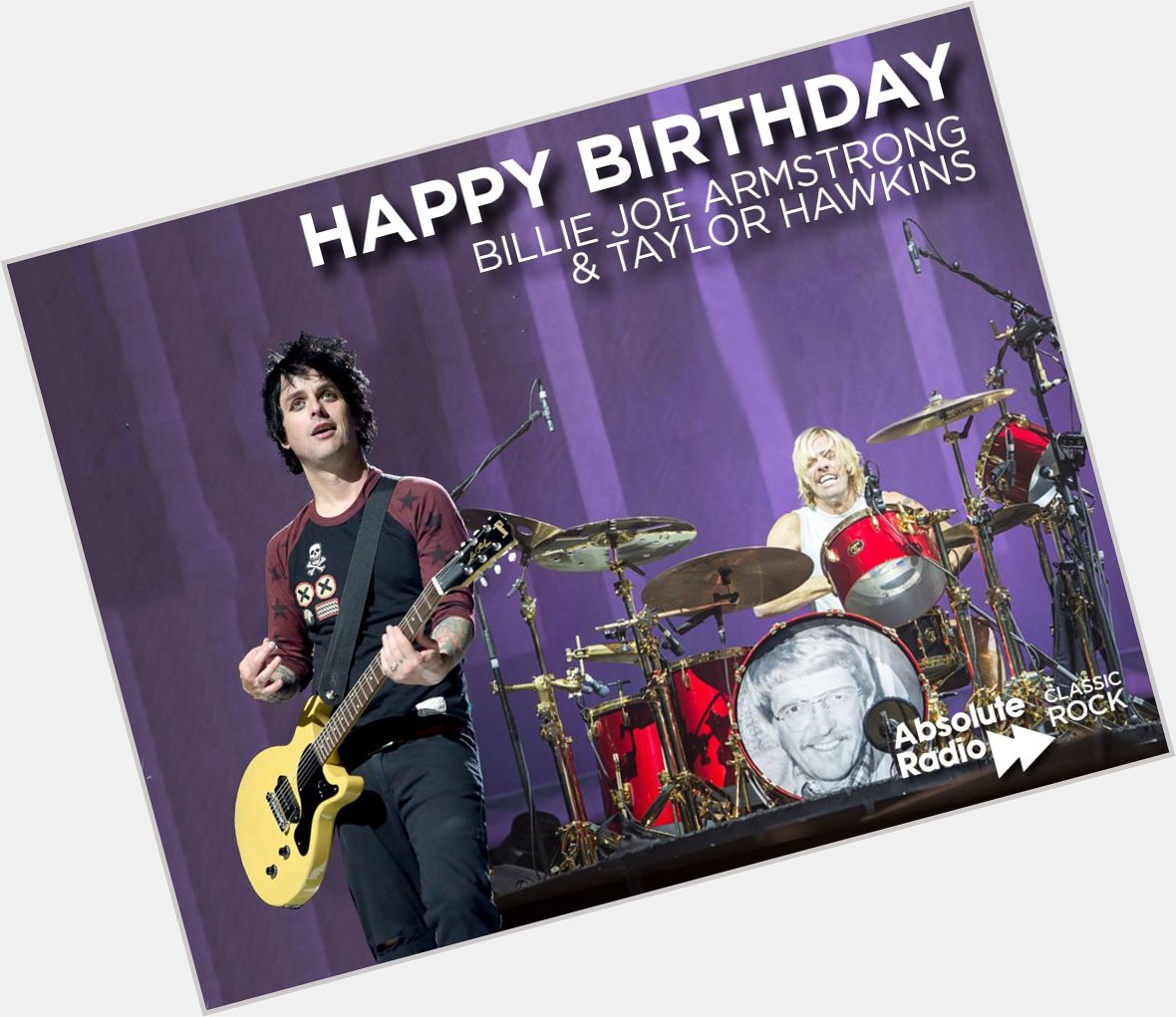 Happy birthday to Taylor Hawkins & Billie Joe Armstrong, both 47 today!
Imagine if they formed a band together! 