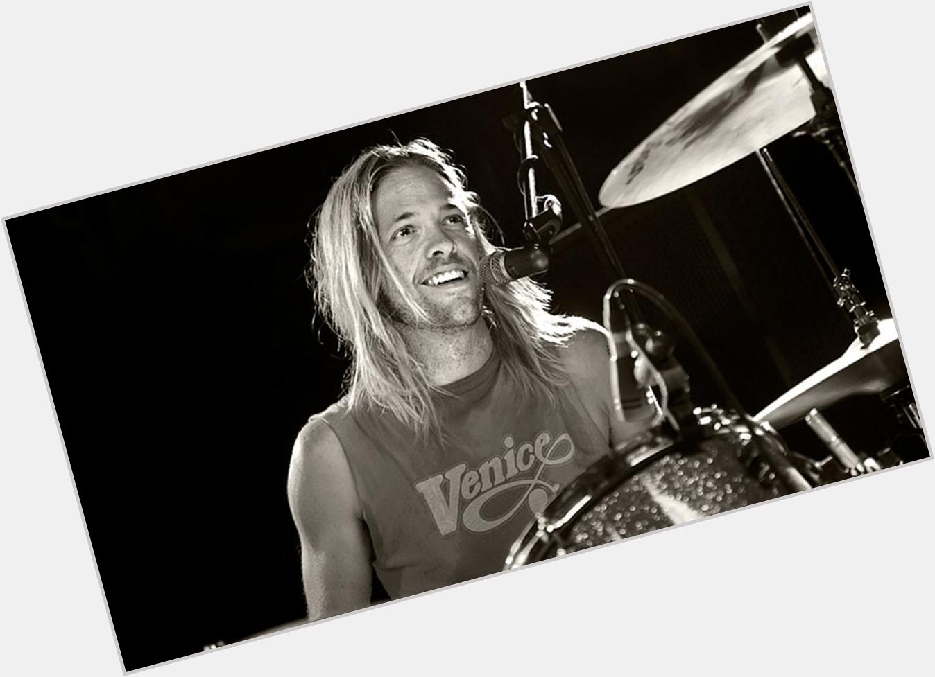 There goes my hero, watch him as he goes. Happy birthday Taylor Hawkins  