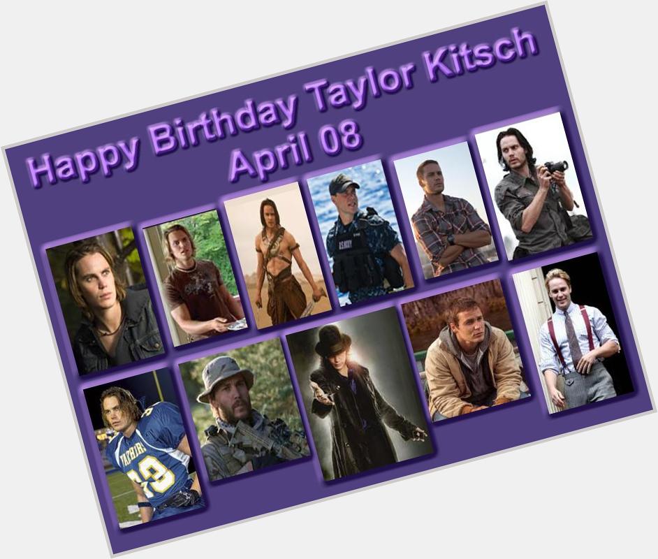 Happy Bday to Taylor Kitsch, star of Friday Night Lights, X-Men Origins, John Carter, Battleship, Lone Survivor 