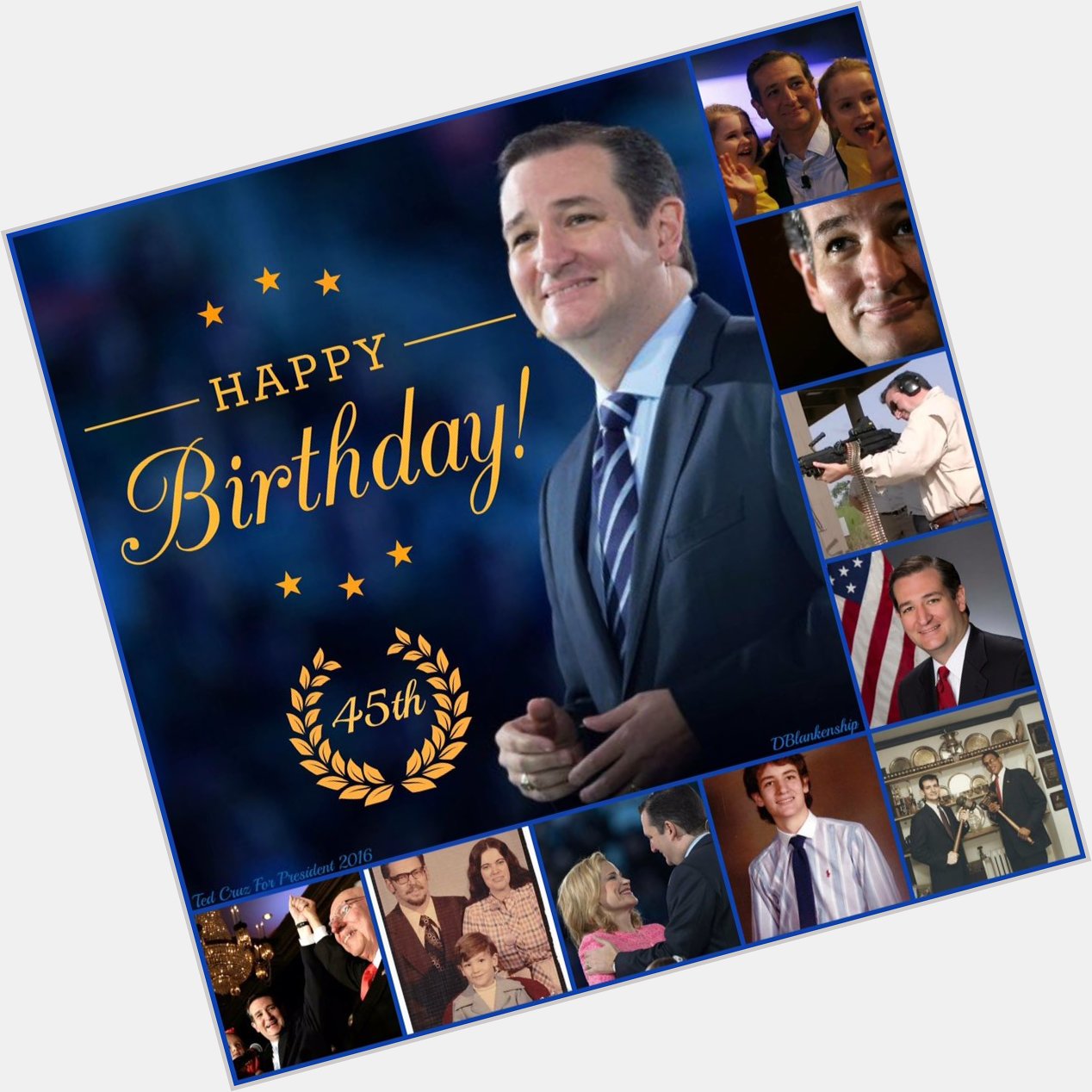 Happy Birthday TED CRUZ !! !!             