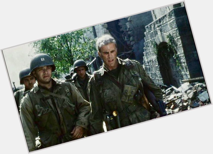 Happy birthday Ted Danson, whom I first saw in Saving Private Ryan. 