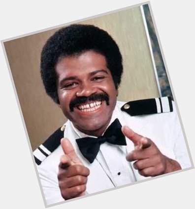 Happy birthday Ted Lange. Uw bartender on The Loveboat.
 The cocktailbar is open. 