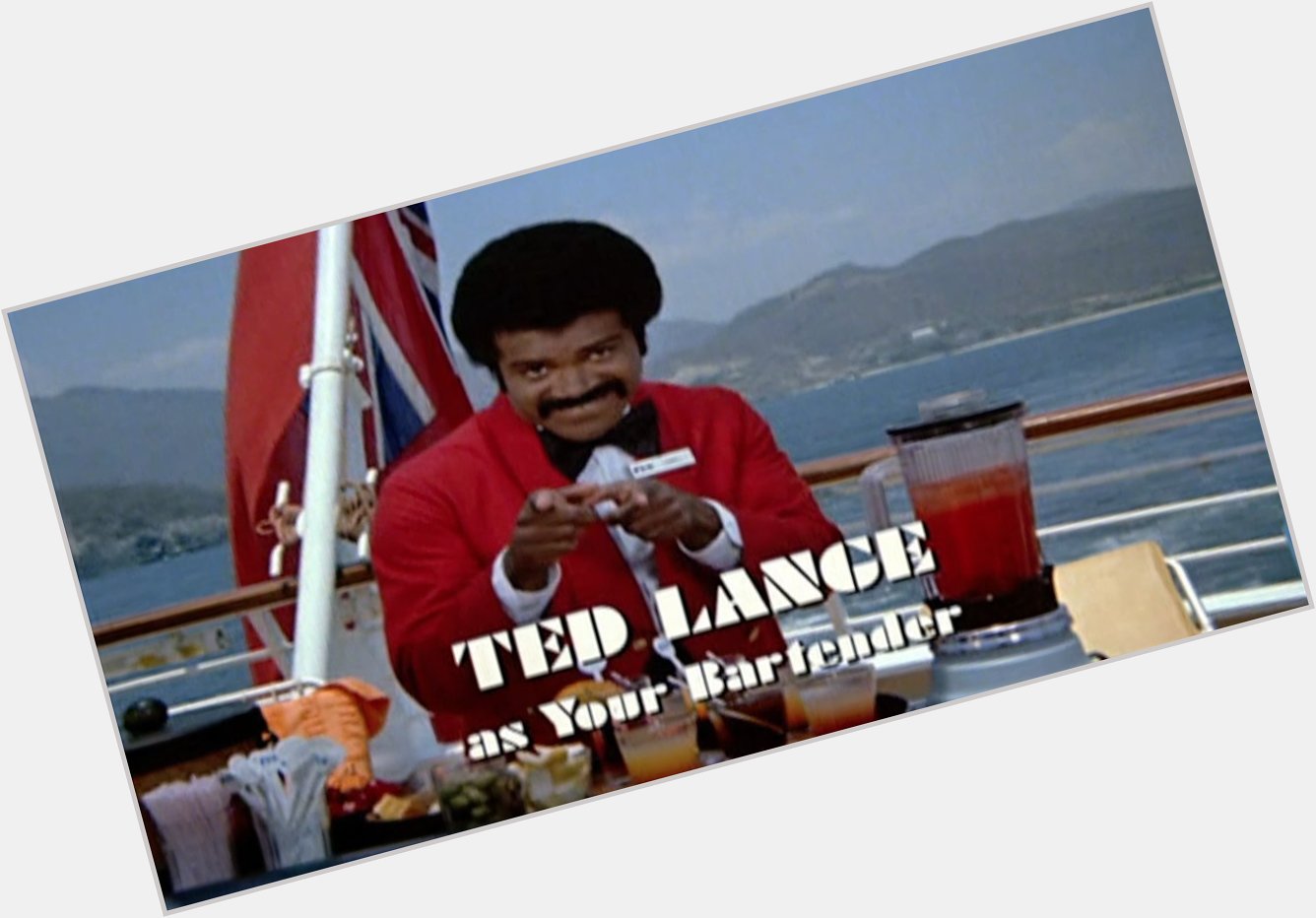 Happy Birthday, Isaac Washington! Celebrate with these 8 frothy facts about Ted Lange!  