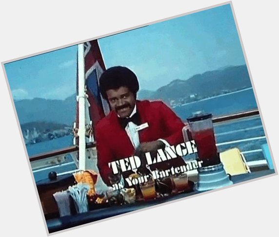 Happy 71st birthday to Ted Lange aka Isaac from The Love Boat! 