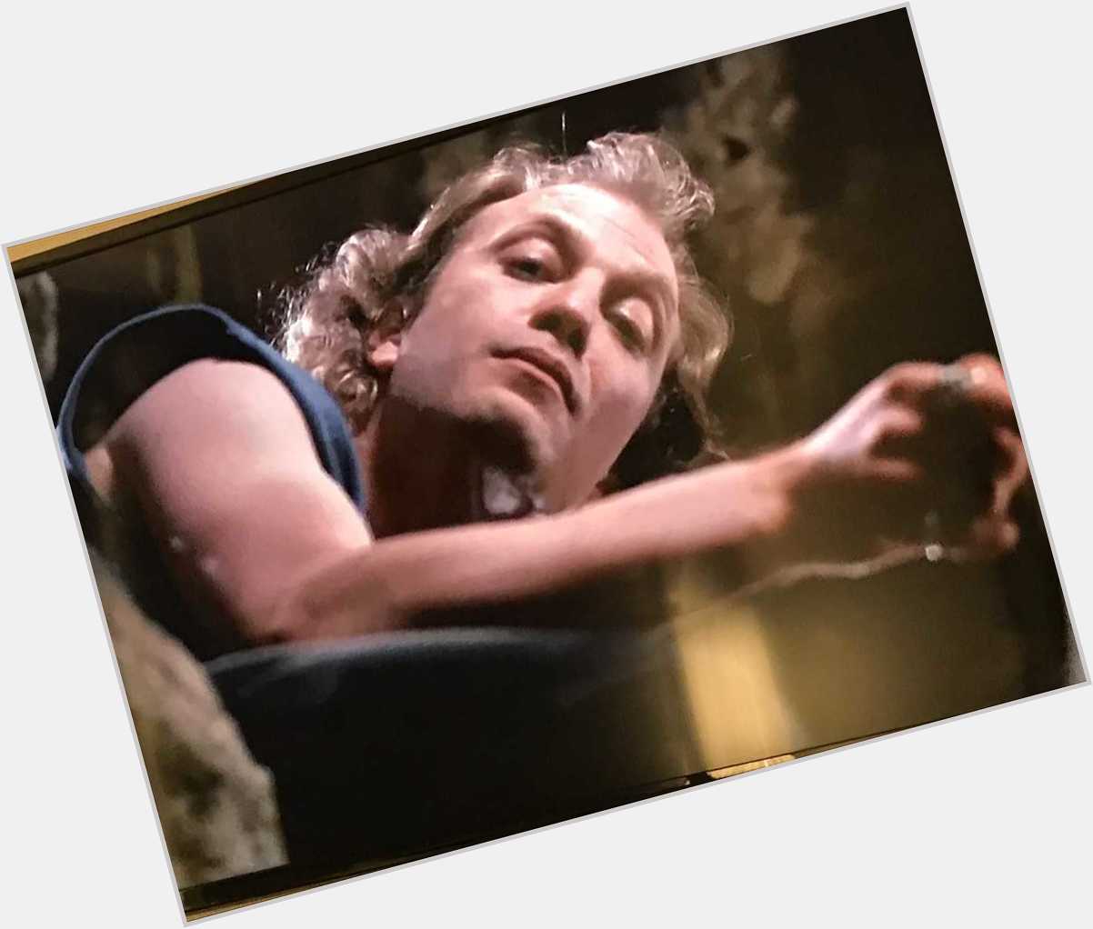 \"It wishes Ted Levine a happy 67th birthday, or else it gets the hose again...\" 