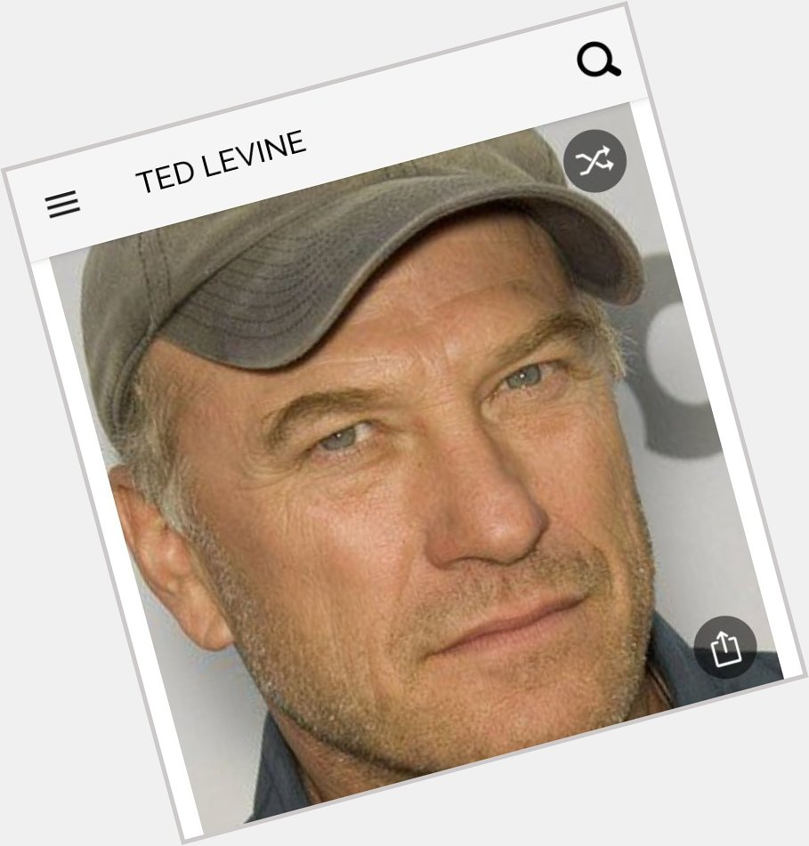 Happy birthday to this great actor.  Happy birthday to Ted Levine 