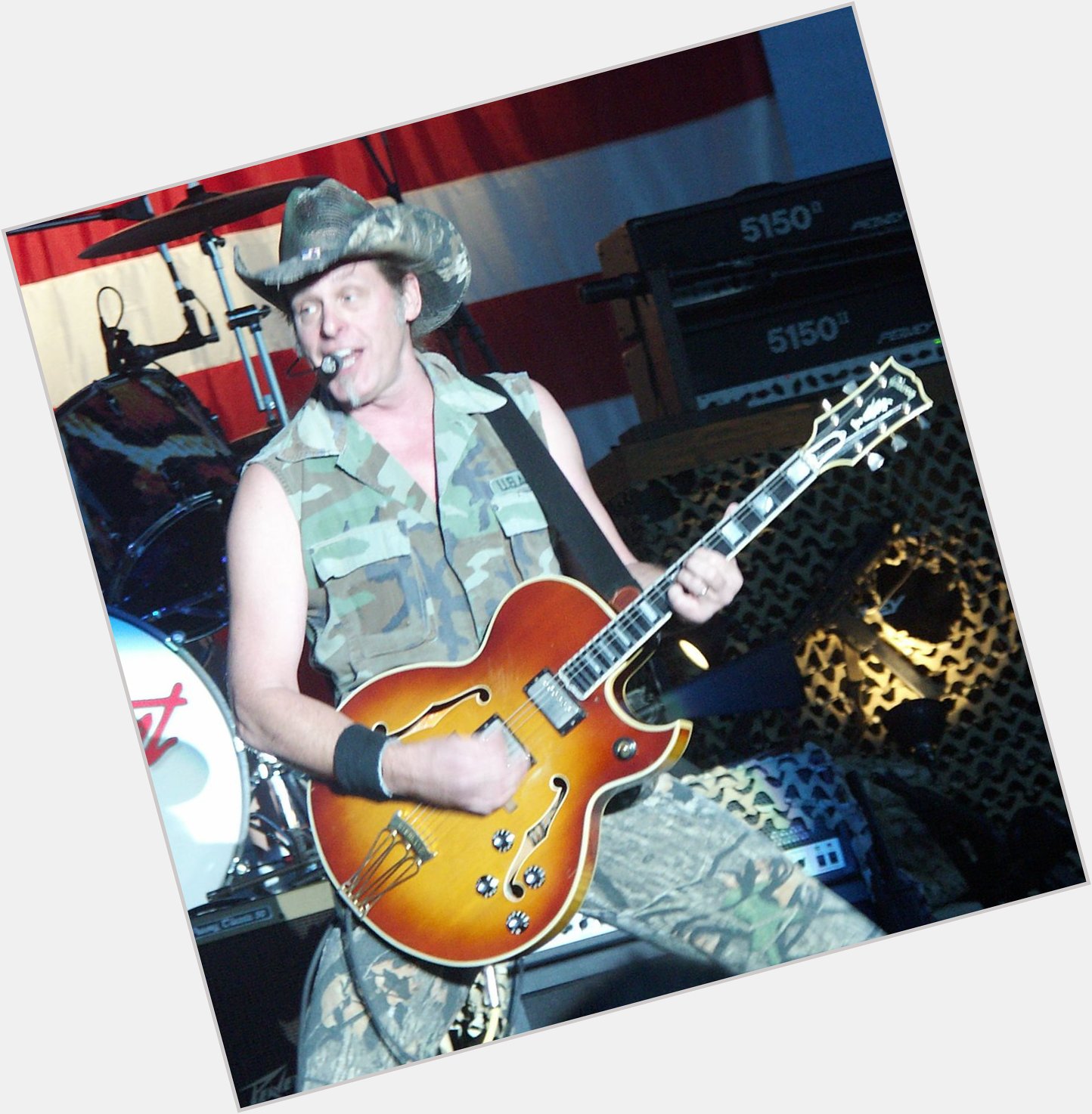 Happy Birthday to American guitarist and rock legend Ted Nugent, 67 today. Known for using Gibson Byrdland guitars. 