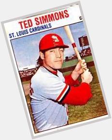  Happy 66th Birthday to Cardinal HOF Ted Simmons. 