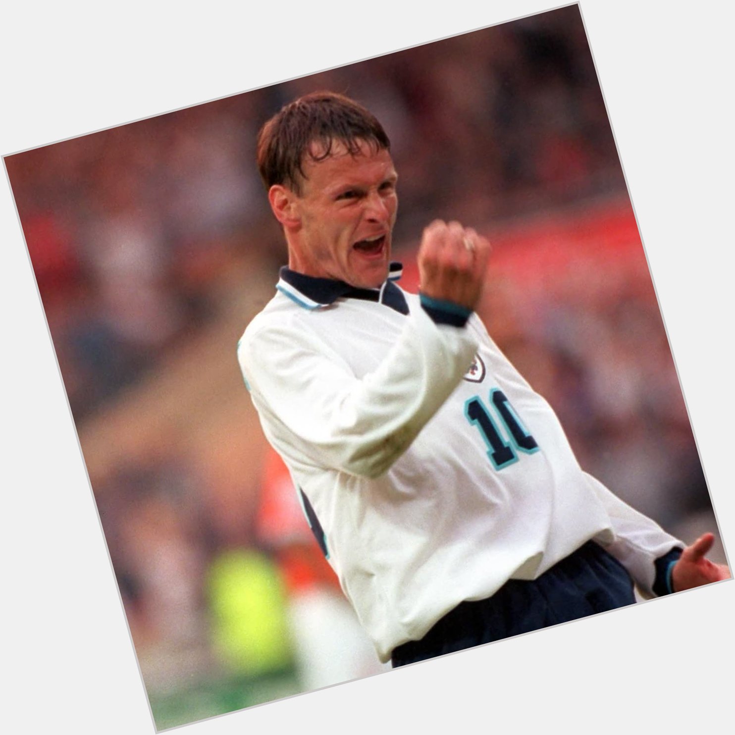 A key role in a brilliant win against the Netherlands    Happy birthday, Teddy Sheringham! 