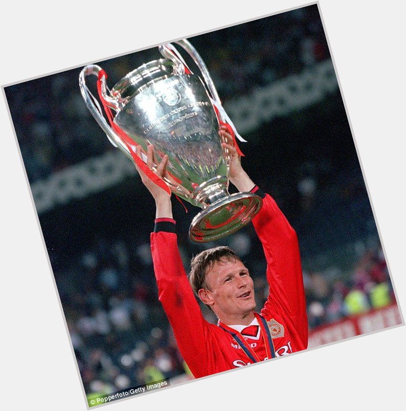   One goal One assist One Champions League trophy.
Happy Birthday, Teddy Sheringham! 