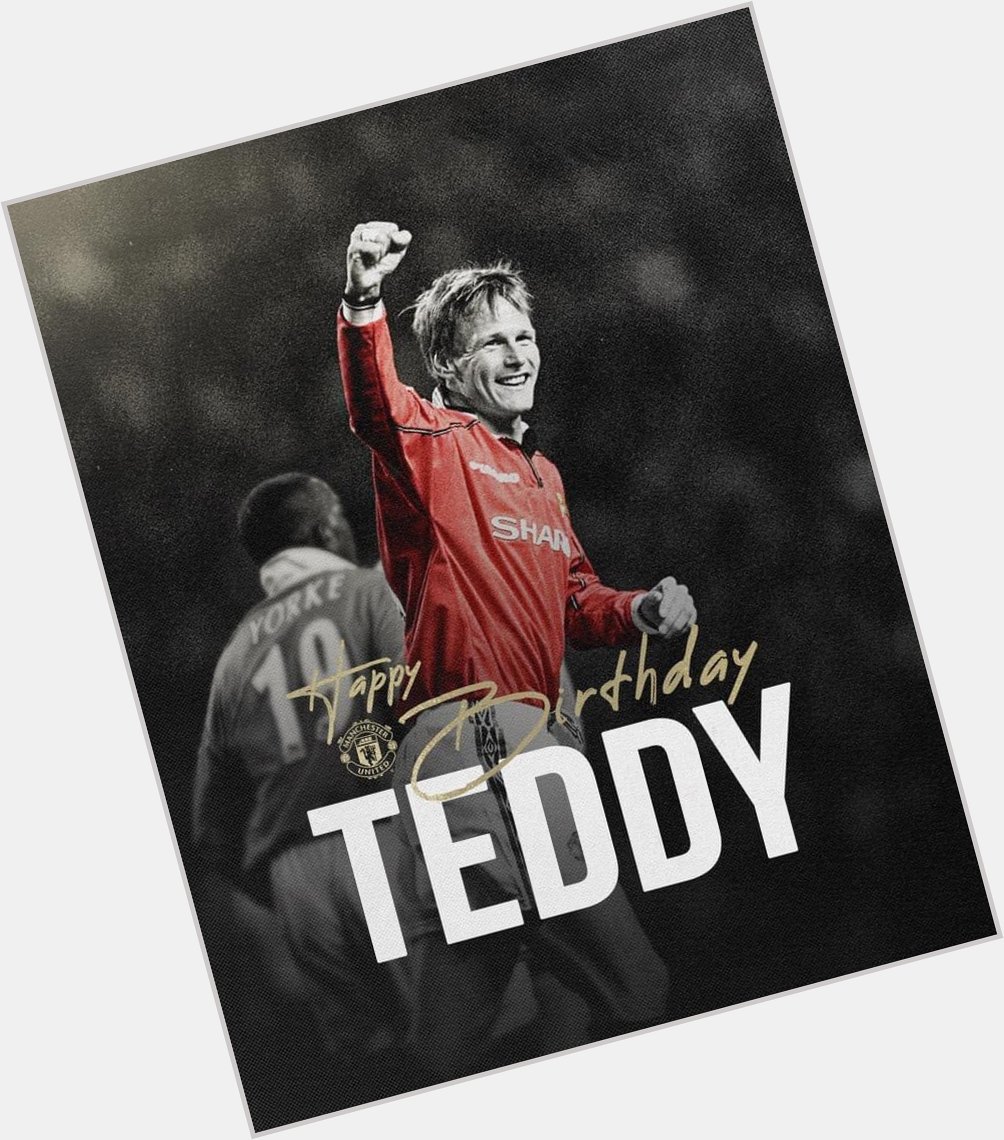 Manchester United !!

Happy 55th birthday to our former striker Teddy Sheringham! 