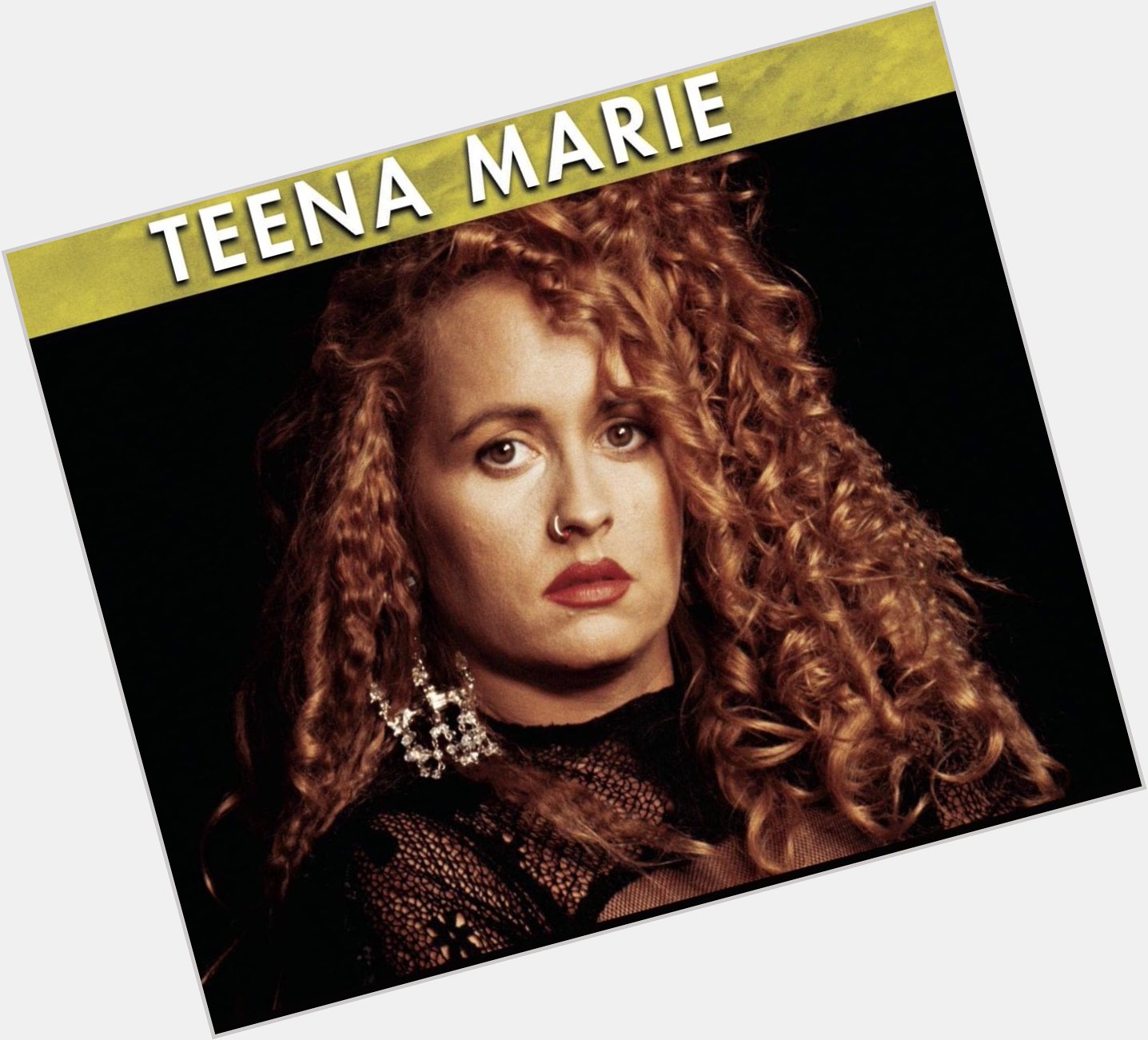 Happy Birthday to the late legend TEENA MARIE! Rest peacefully La Dona 