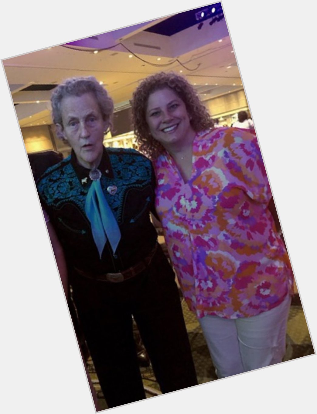 Throw back to that time I met Dr. Temple Grandin! Happy Birthday Dr. Grandin.    