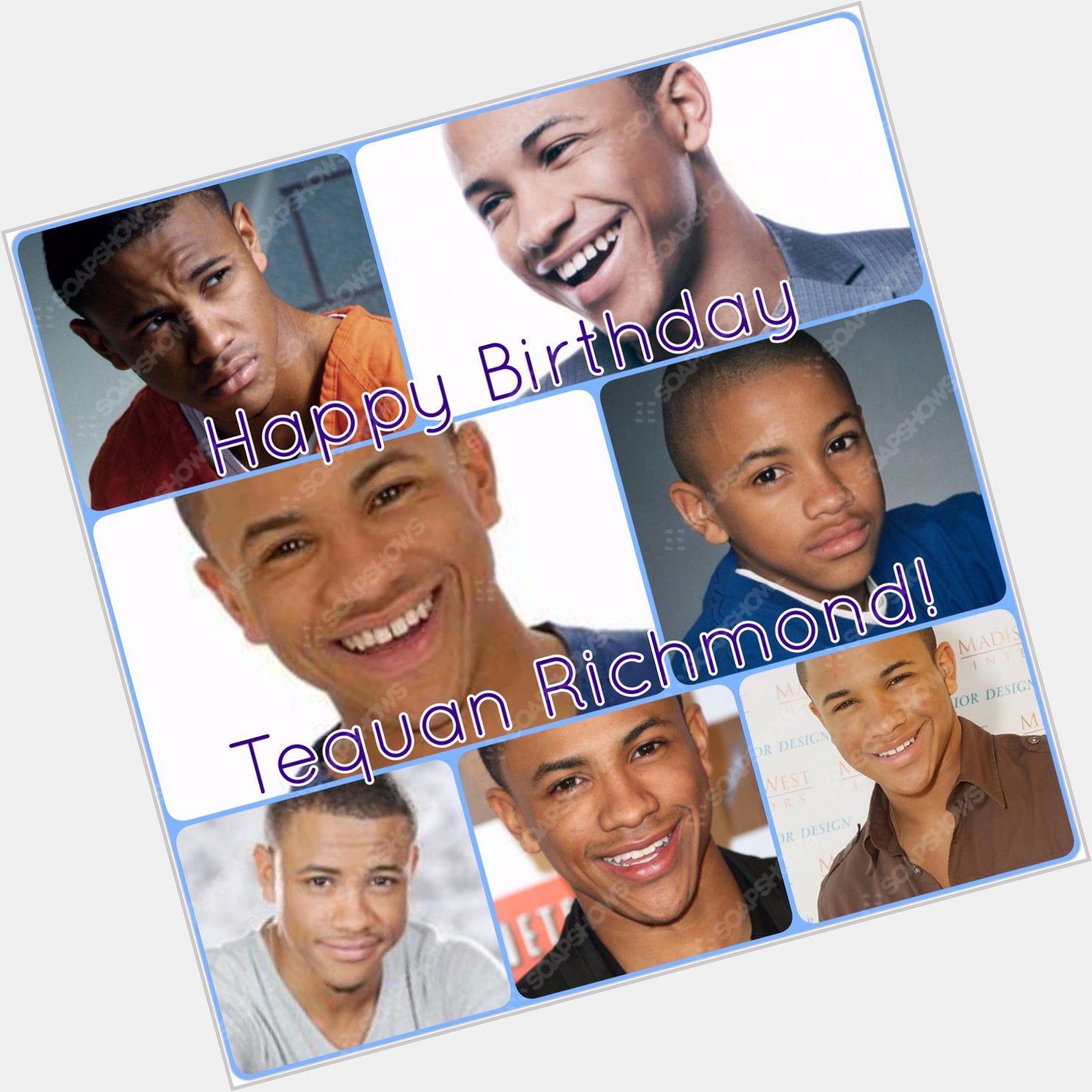 Happy Birthday, Tequan Richmond! Check out these delightful photos of him ->  