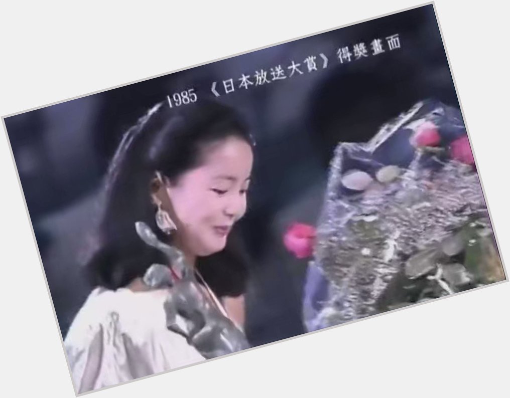 Happy birthday to my fav singer, teresa teng!!      