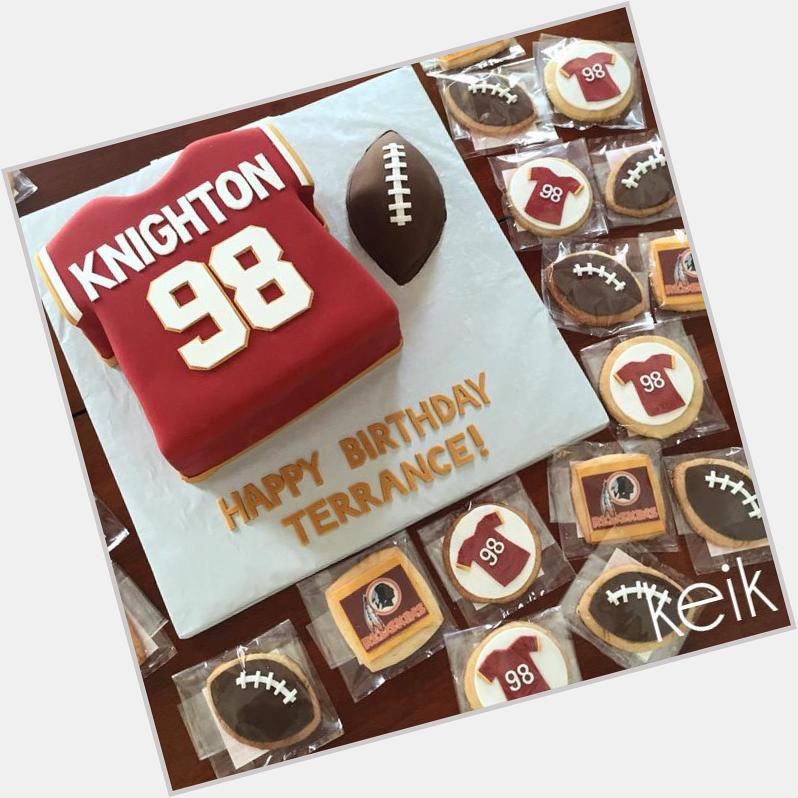 Happy Birthday to the Redskin Terrance Knighton!!     