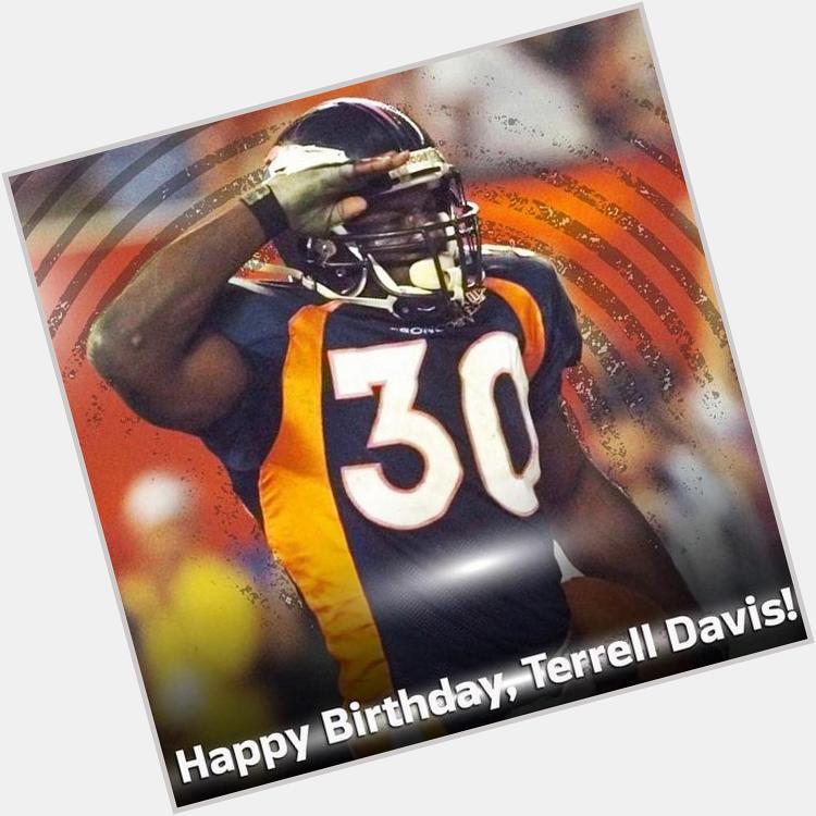 Happy Birthday, Terrell Davis! by nfl 
