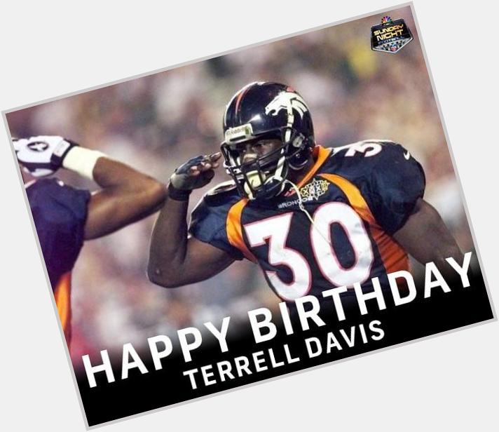 Happy Birthday, Terrell Davis! 