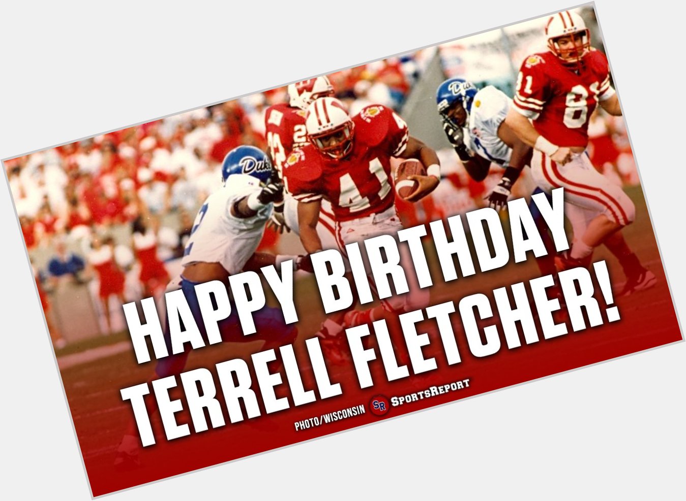  Fans, let\s wish legend Terrell Fletcher a Happy Birthday! GO 