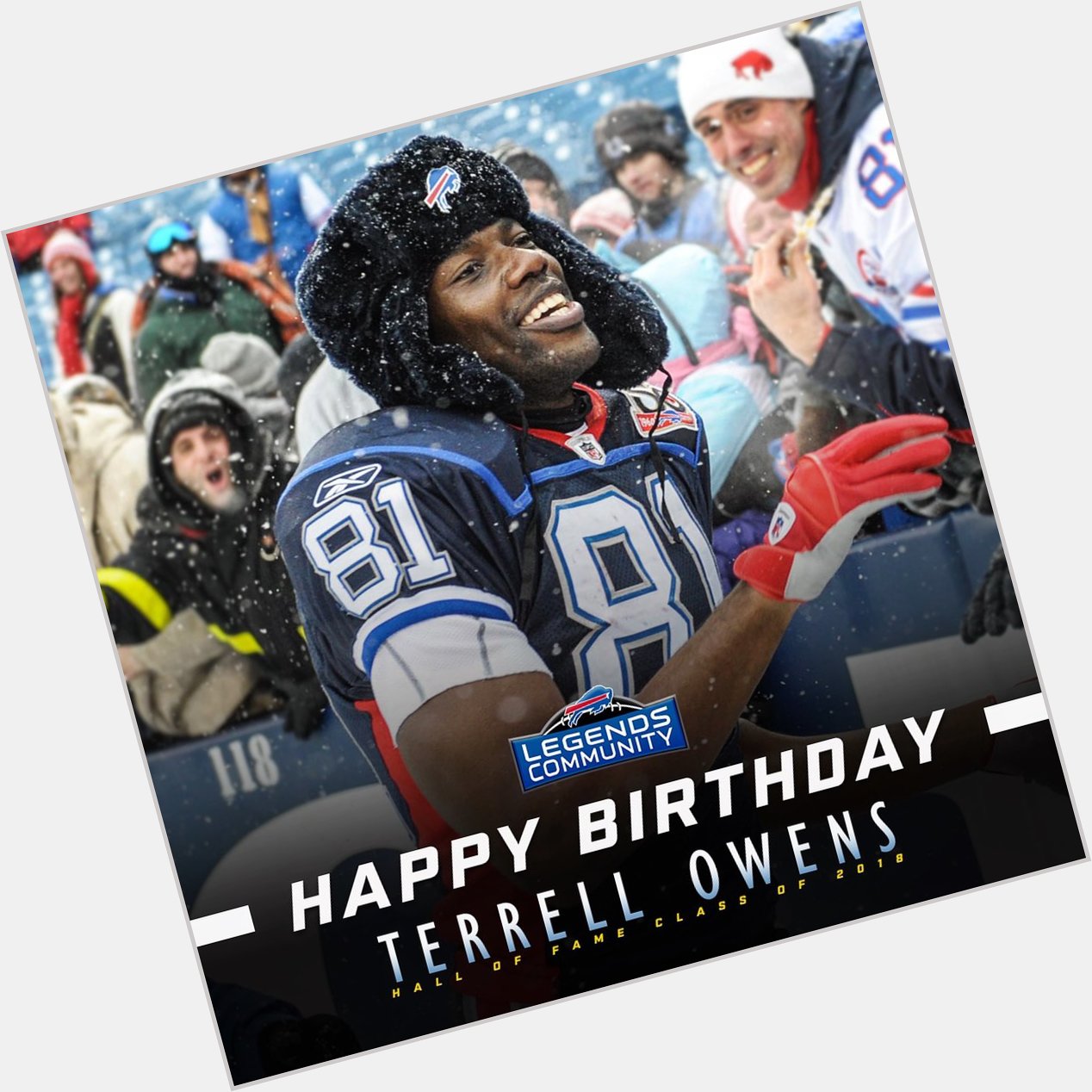 Happy Birthday to Tennessee-Chattanooga standout, Hall of Fame wide receiver, Terrell Owens! 