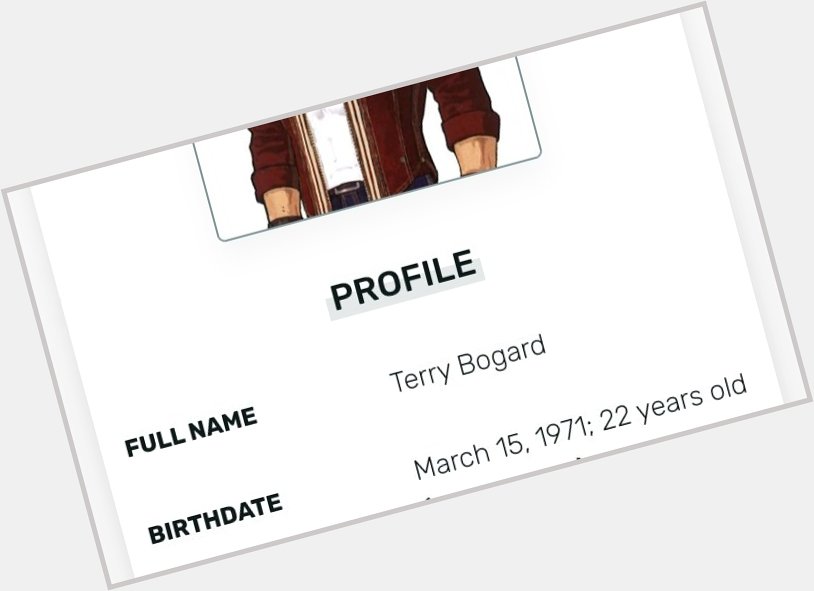 It\s March 15th so happy birthday to Terry Bogard and noone else 