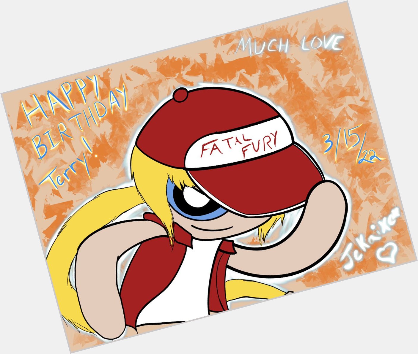 Happy Birthday to our Legendary Hungry Wolf! Terry Bogard!!!          