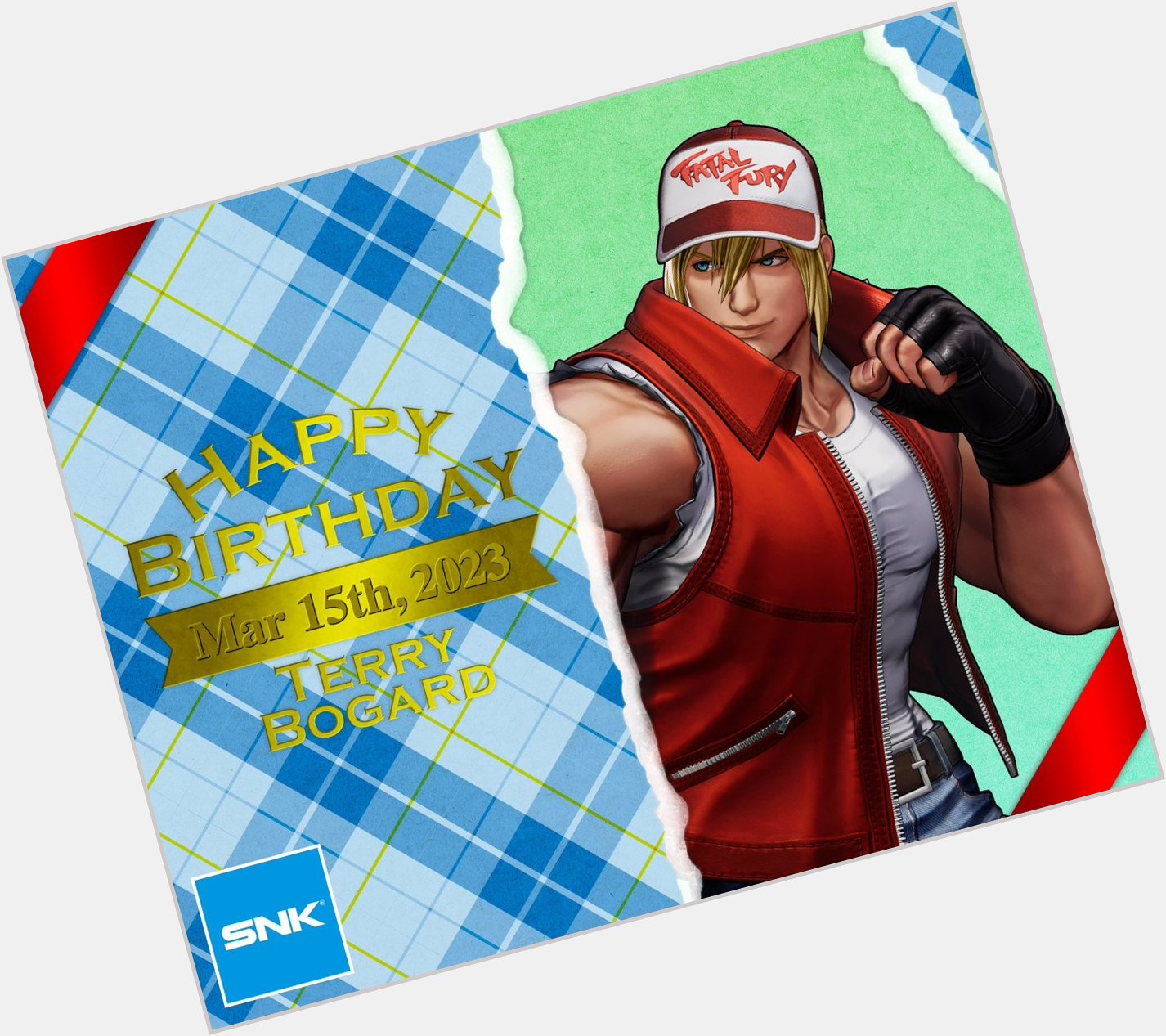 Happy Birthday to Terry Bogard! (First Appearance: Fatal Fury)  