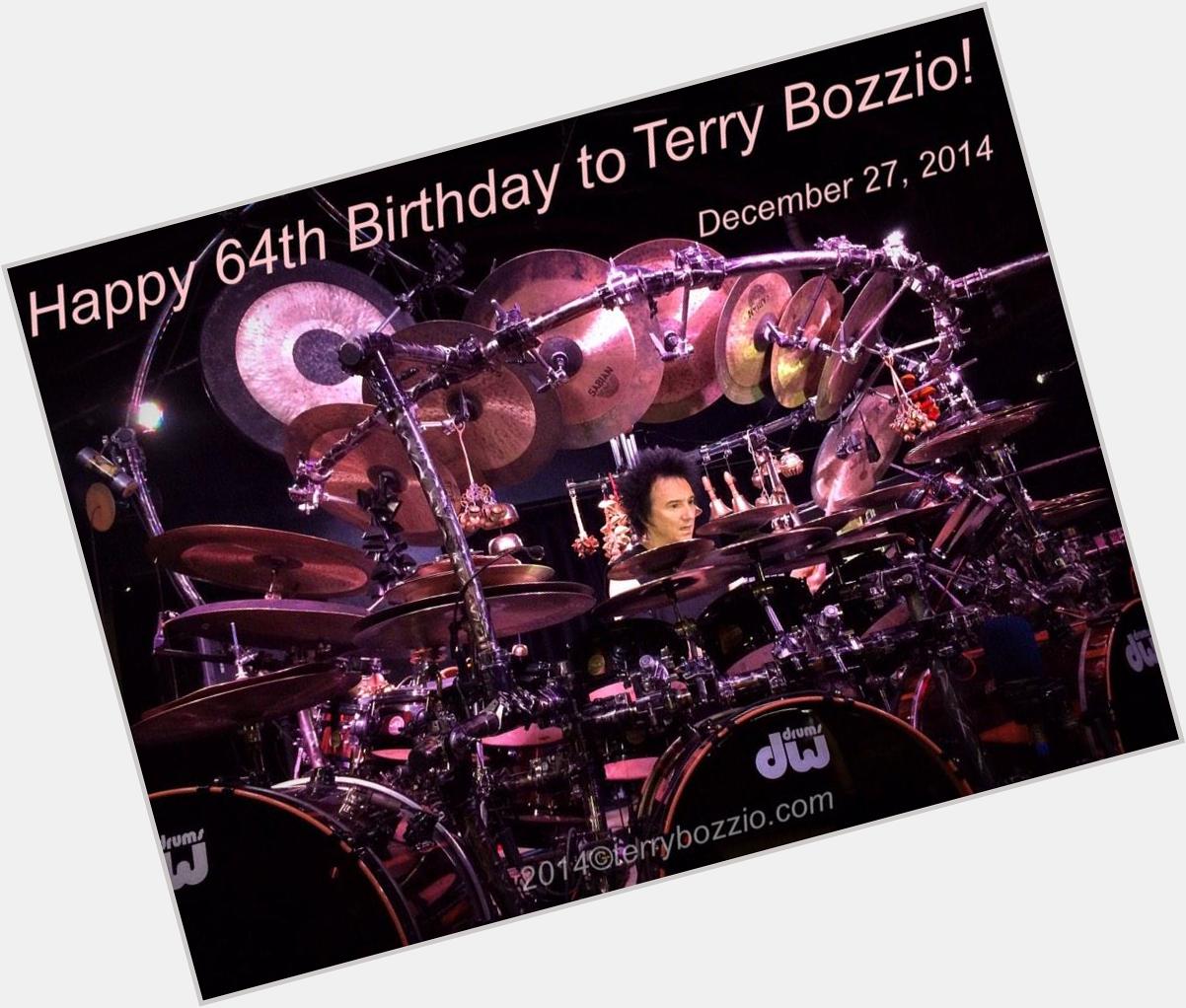 Happy Birthday to Terry Bozzio!
Terry Bozzio was born 27 December 1950. 