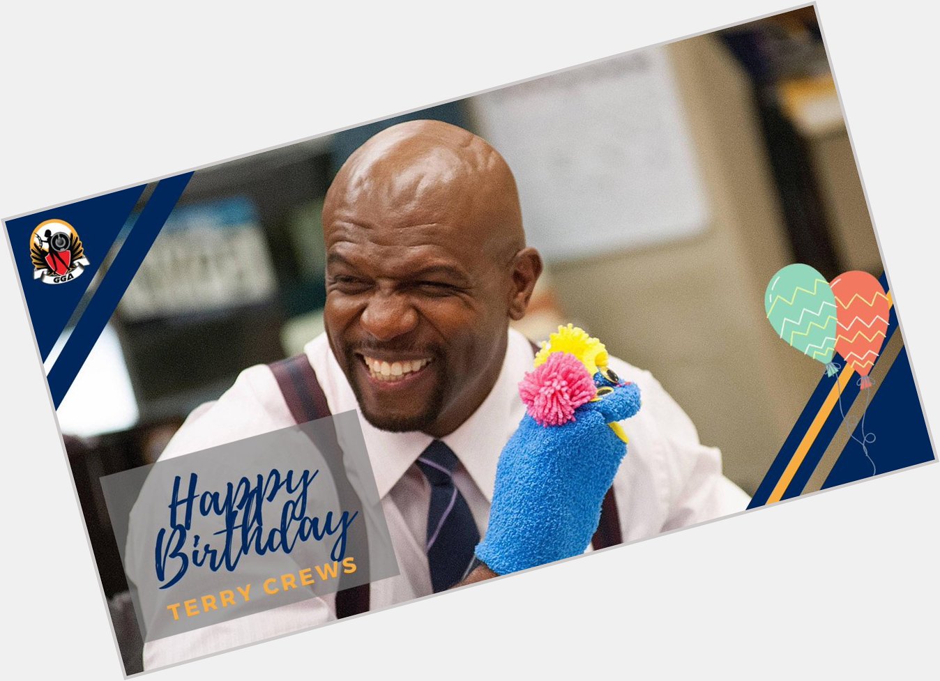 Happy Birthday to Terry Crews, a.k.a. Captain Terry Jeffords!  