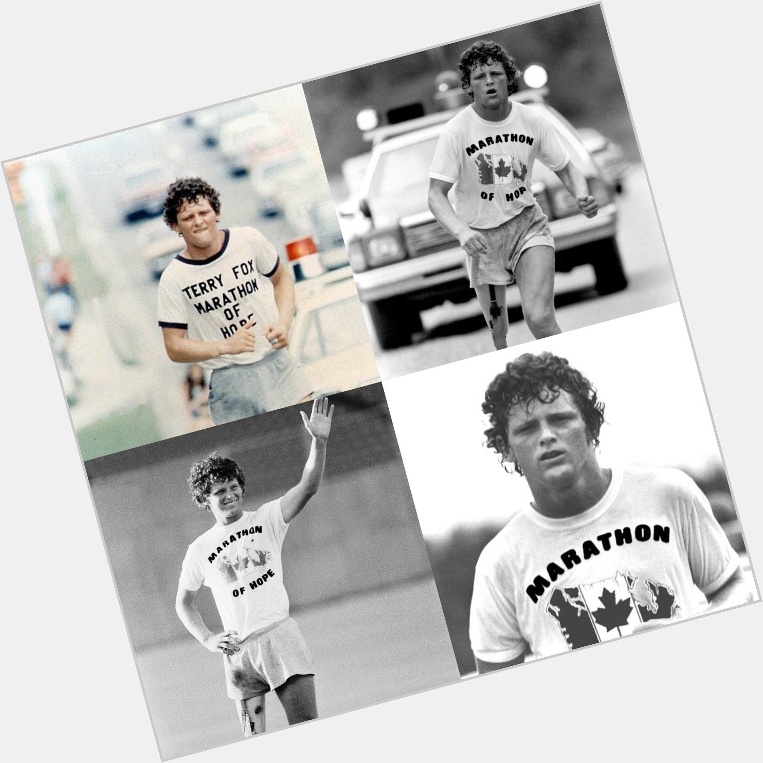 Happy 60 birthday to Terry Fox up in heaven. May he Rest In Peace.  
