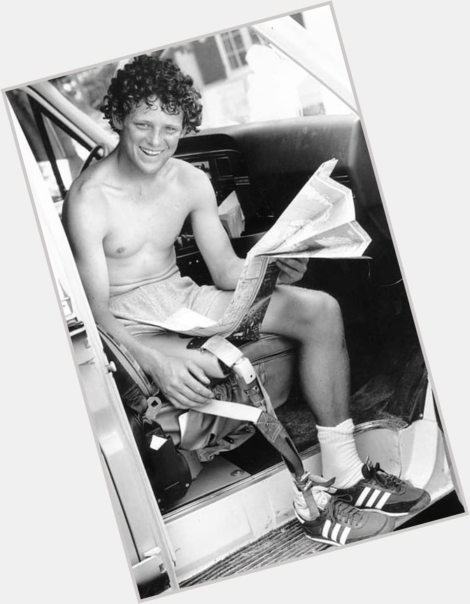 The greatest athlete to ever come out of Canada,Happy birthday Terry Fox ! 