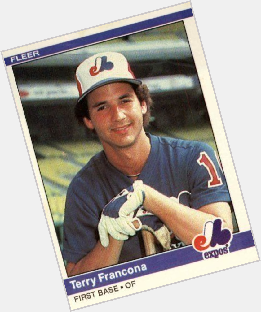 Happy birthday to former outfielder Terry Francona, who turns 62 today. 