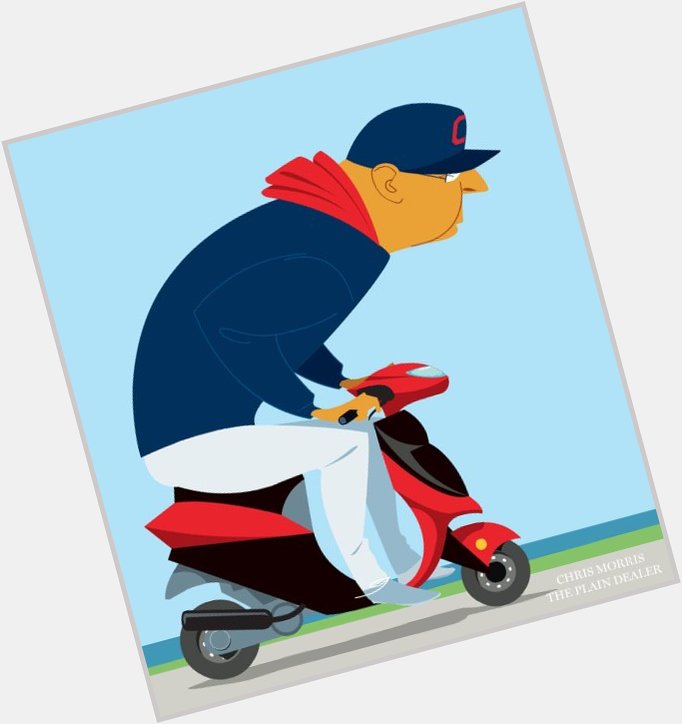 Happy Birthday to skipper on a scooter, Terry Francona. 